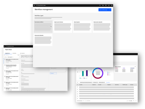 Workflow Software Tool mockup